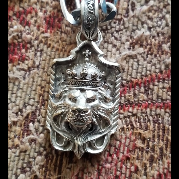 Royal Blood Lion Pendant Sterling Silver - Picture 10 of 16